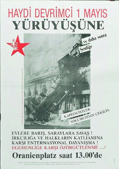 1991 Heraus zur Revolutionären 1 Mai Demo türkisch